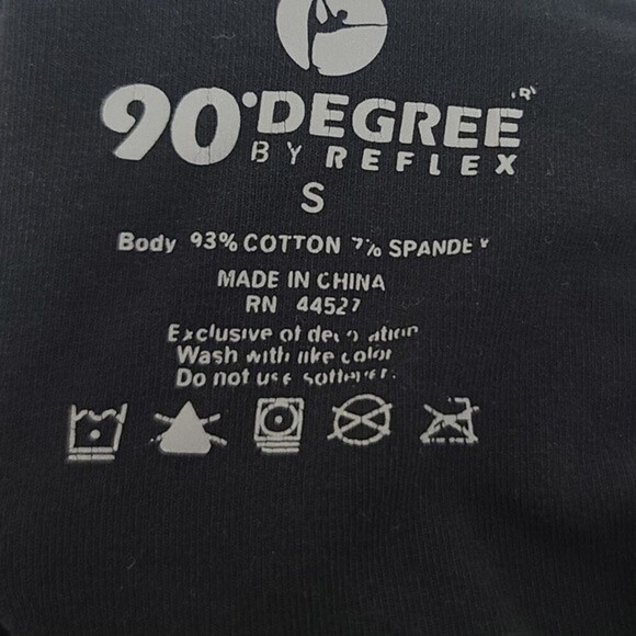 90 Degree By Reflex Black Leggings S - Picture 5 of 5